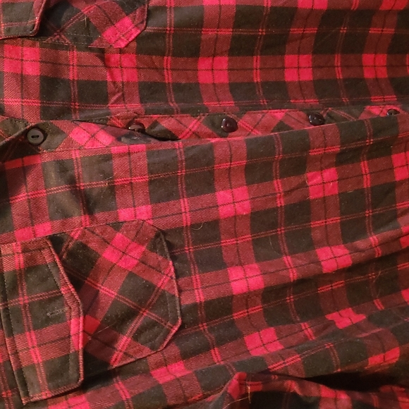 Flannel top - Picture 2 of 4